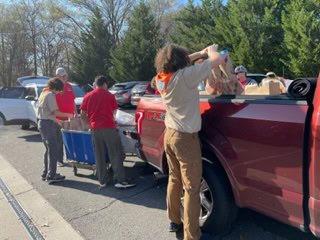 Annual Scouts Food Drve - November